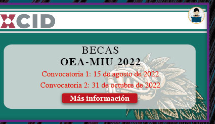 Convocatoria AMEXCID 2: Becas OEA-MIU 2022